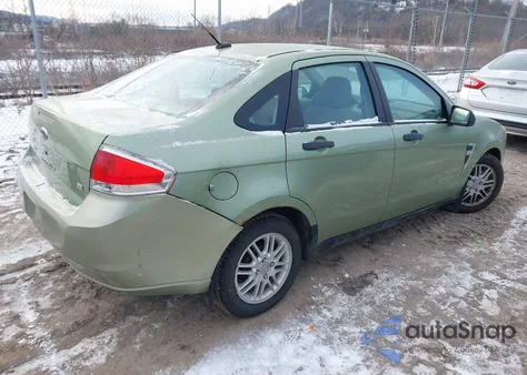 2008 Ford Focus Se из США, поврежденный, VIN 1FAHP35NX8W267651